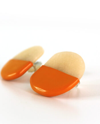 'Dippen' Ohrstecker NARANJA